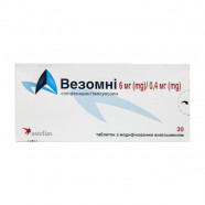 Купить Везомни (Vezomni) 6 мг/0,4 мг таблетки №30 в Саратове